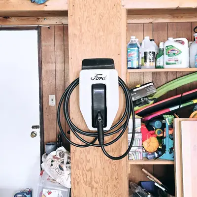 Ford Lightning Charger install · January 2026 · Steel Fox EV & Electric, Central PA