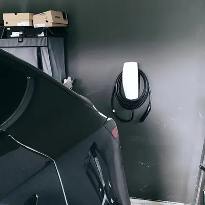 Tesla wall connector install for Model Y · August 2024 · Steel Fox EV & Electric, Central PA