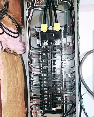 ChargePoint charger Install for a Tesla Model Y. The existing panel was a Zinsco, which is known for being unsafe, so we did a… · December 2023 · Steel Fox EV & Electric, Central PA