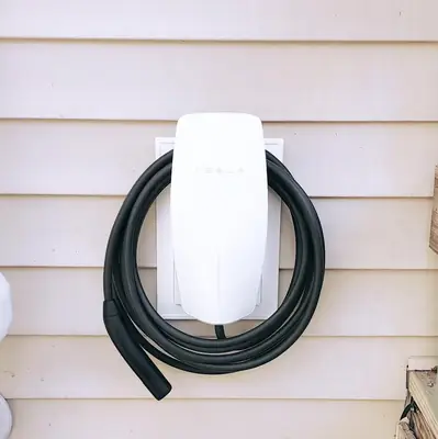 Tesla Model 3 Outdoor wall connector installation · October 2023 · Steel Fox EV & Electric, Central PA