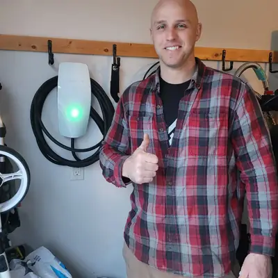 EV charger install · Steel Fox EV & Electric, Central PA